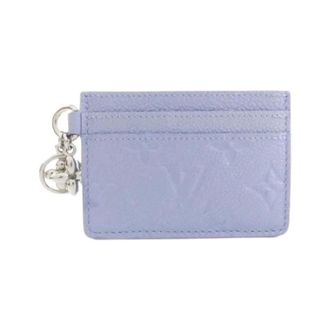 Louis Vuitton Pre-owned Wallets, female, Purple, Size: ONE SIZE Pre-owned Monogram Empreinte Card Case