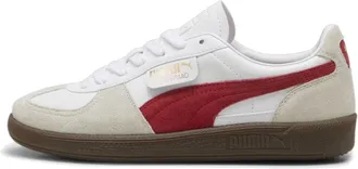 Puma Puma Palermo Leather White Club Red 396464-05