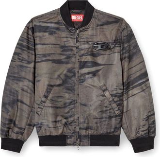 Diesel J-Kepes-Dlbz Nylon Bomber Jacket-Uomo