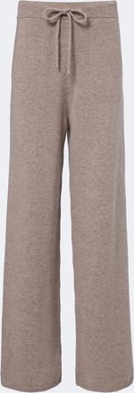 Max Mara Knitted cashmere wide-leg pants