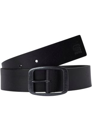 G-Star Lederg&uuml;rtel G-STAR GS G&uuml;rtel Mett, Herren, Gr. 100, schwarz (schwarz, schwarz), Rindsleder, G&uuml;rtel Lederg&uuml;rtel