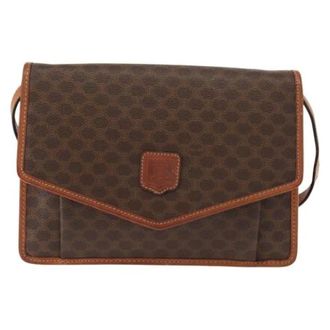 Celine Pre-owned Cross Body Bags, female, Brown, Size: ONE SIZE Pre-owned Vintage Cross Body Bag