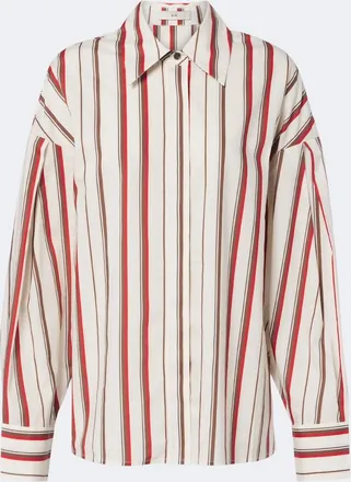 Sir. Alva striped cotton shirt