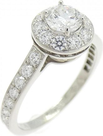 Van Cleef & Arpels Platinum 950 Band Ring (Pre-Owned)