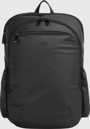 HUGO BOSS Zaino Jace in tessuto tecnico con logo tono su tono e spallacci regolabili