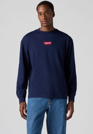 Levi's Langarmshirt LEVIS LS GRAPHIC AUTHENTIC TEE, Herren, Gr. XXL, 0pen finish tbd 1, Jersey, Obermaterial: 100% Baumwolle, Rundhals, Shirts Langarmshirt