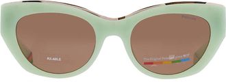Polaroid Polarized Bronze Cat Eye Ladies Sunglasses PLD 6199/S/X 01ED/SP 50