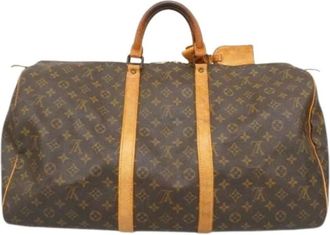 Louis Vuitton Pre-owned Weekend Bags, male, Brown, Size: ONE SIZE Pre-owned Boston Bag