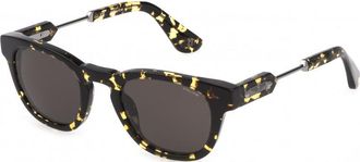 Police Mens SPLF70 50 500781 Sunglasses - Brown - One Size