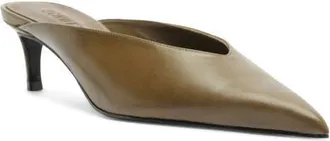 Schutz Loren Mule in Dried Olive at Nordstrom, Size 10.5