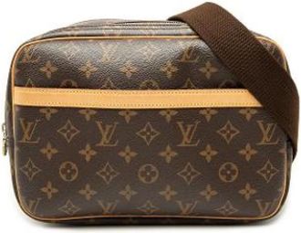 Louis Vuitton Pre-owned Reporter PM - Dames - Vintage Schoudertas - Bruin - ONE Size - Vintage