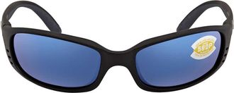 Costa BRINE Blue Mirror Polarized Polycarbonate Mens Sunglasses BR 11 OBMP 59