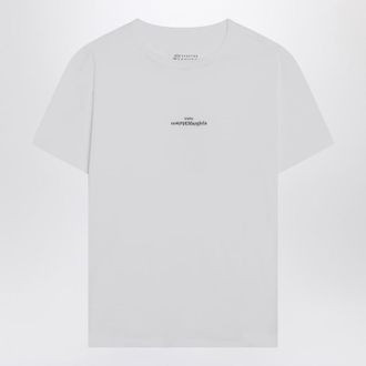 Maison Margiela T-Shirt With Distorted Logo