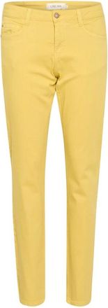 Cream Jeans, Dames, Geel, W30 L32, Broek