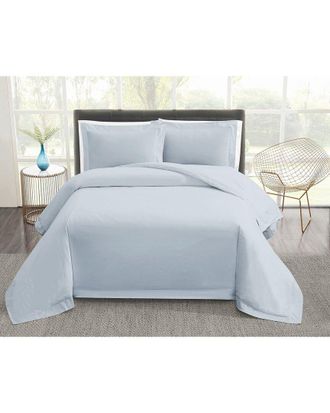 Vince Camuto 400 Thread Count Percale Duvet Set