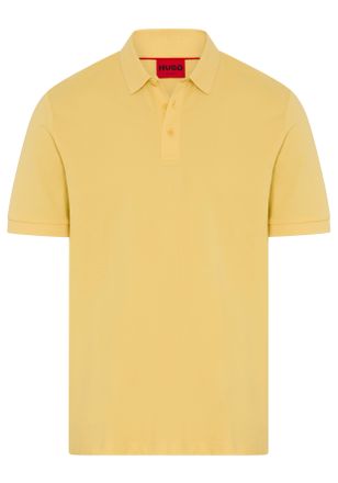 HUGO BOSS Poloshirt HUGO Donos, Herren, Gr. XXL, medium gelb720, Piqu&eacute;, Obermaterial: 100% Baumwolle, unifarben, regular fit normal, Rundhals, B&uuml;ndchen, Shirts 