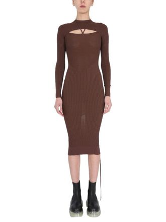 Andreadamo Dress With Cut Out Detail