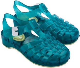 Melissa x Scholl Possession Pescura Ankle Strap Platform Fisherman Sandal in Blue at Nordstrom, Size 10