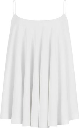 Jacquemus The Voile Top - Dames - Tops zonder mouwen - Wit - S - Polyester - Tops