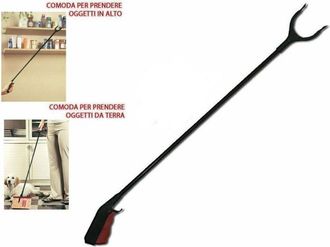 Trade Shop Trade Shop - Pinza Prenditutto Multiuso Braccio Raccogli Carte Rifiuti Casa Giardino 80cm 70611