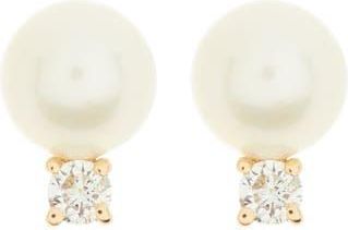 Effy 14K Yellow Gold Freshwater Pearl Drop Earrings in White at Nordstrom Rack