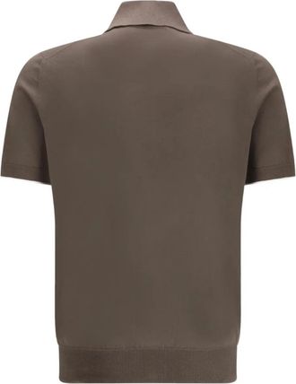Brunello Cucinelli Mens Short-Sleeve Polo Shirt Ss26 M