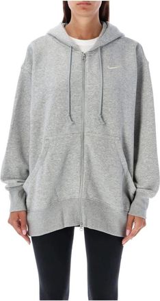 Nike Sportswear Club Fleece Full-Zip Hoodie - Dames - Vesten met rits - Grijs - S - Hoodies & sweatvesten