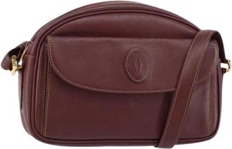 Cartier Pre-owned Cross Body Bags, female, Red, Size: ONE SIZE Pre-owned Vintage Crossbody Bag