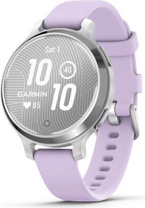 Garmin Lily 2 Active, Womens GPS Smartwatch in Silver, Purple Jasmine at Nordstrom