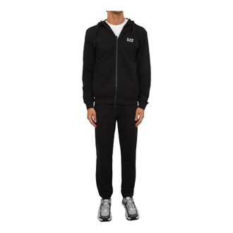 Emporio Armani Training Sets, male, Black, Size: 2XL Tracksuit