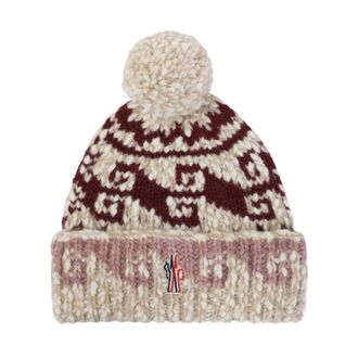 Moncler Grenoble Muts - Dames - Accessoires - Beige - Maat: ONE Size