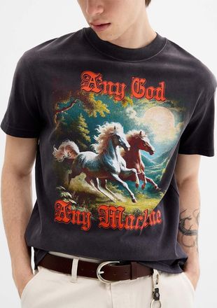 Deus Mens Horseplay graphic T-shirt