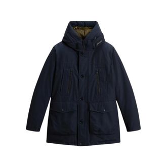 Woolrich Arctic Parka Melton Blue - Heren - Parka Jassen - Blauw - S - Jassen