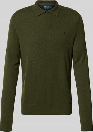 Polo Ralph Lauren Pullover aus Merinowolle in Oliv, Größe XXL