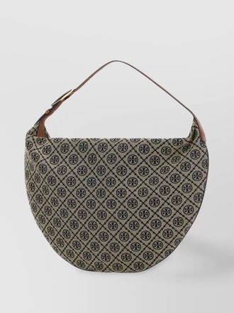 Tory Burch t monogram balloon jacquard shoulder bag