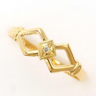C&A Gold Gold (18K) Band Ring (Pre-Owned)