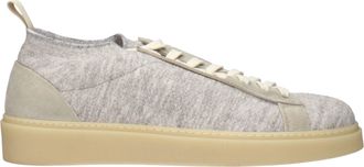 Eleventy Elf M&auml;nners Sneakers Stoff Beige