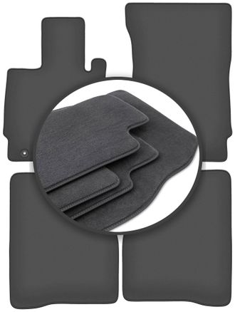 OEM Alfombrillas Premium Para Mercedes W221 Clase S Sed&aacute;n Largo (2005-2013)