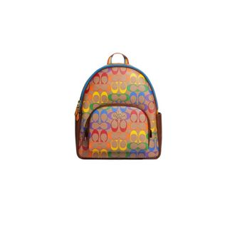 Coach Court Backpack - female - Coach - Backpacks - Multicolor - ONE SIZE - Bags
