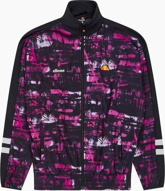 Ellesse Womens Boulevard Funnel Neck Long Sleeve Jersey Top - All Over Print - Size: 12