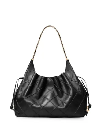 Tory Burch Black Fleming Large Tote