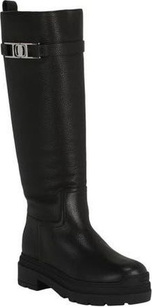 Ferragamo Ryder Knee High Boot in Black at Nordstrom Rack, Size 10.5