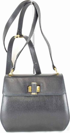 Ferragamo Leather Shoulder Bag (Pre-Owned)