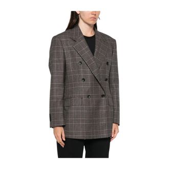 Tagliatore Dames, Jassen, Grijs, Maat: M Wol