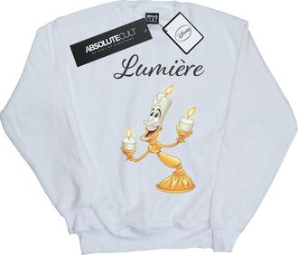 Disney Dames/Dames Beauty And The Beast Be Our Guest Sweatshirt (Wit)