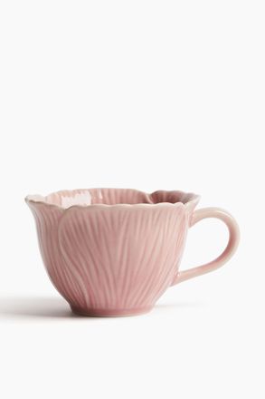 H&M Tasse aus Steingut - Pink