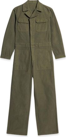 Fortela Vania Cotton Jumpsuit in Army Green at Nordstrom, Size 42 Eu