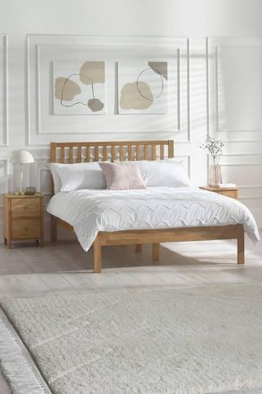 Julian Bowen Coxmoor Bed in Natural | Size: King