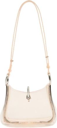 Paco Rabanne Ring Shoulder Bag Beige