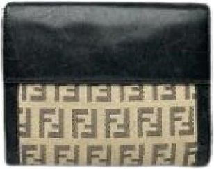 Fendi Pre-owned Leren Portemonnee - Dames - Vintage Accessoires - Veelkleurig - ONE Size - Leer - Vintage